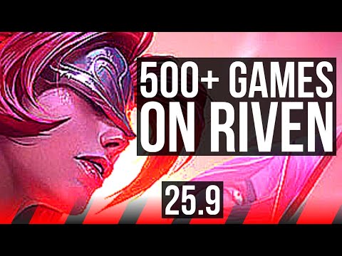 RIVEN vs JAYCE (TOP) | 9 solo kills, 10/1/0, Legendary, 500+ games | KR Master | 25.9