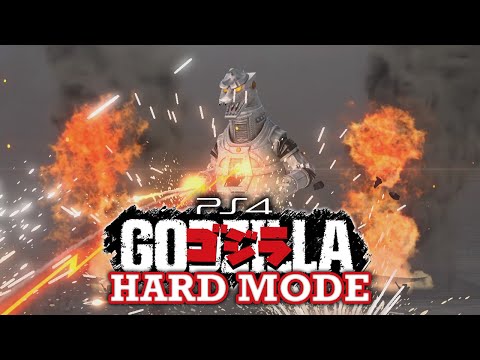 Mechagodzilla Hard Mode Longplay - GODZILLA [PS4]