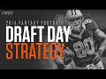 2014 Fantasy Football Draft Day Strategy - YouTube