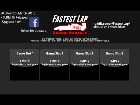 Fastest lap racing manager #1 Austrália