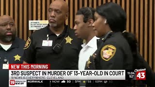 3rd suspect in murder of 13-year-old Euclid boy in court