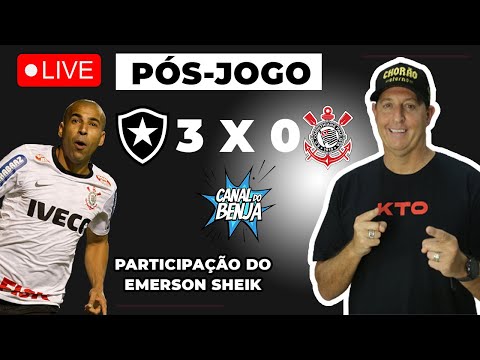 Brasileirão 2023: Botafogo 3 X 0 Corinthians | Pós-Jogo