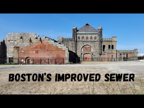 Calf Pasture Pumping Station 1883 Boston improved sewer Massachusetts