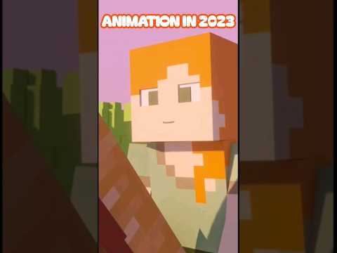 Mind-blowing Transformation: Animation Then VS Now! 😱🔥 #Minecraft