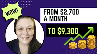 From $2,700 a month to $9,300: Interview with Linda Rumpf