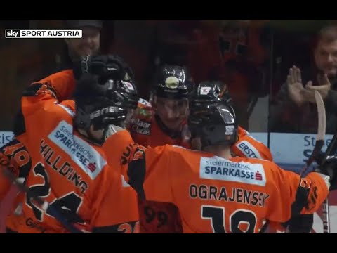 EBEL, Viertelfinale, Spiel 2: Moser Medical Graz99ers - spusu Vienna Capitals 3:2