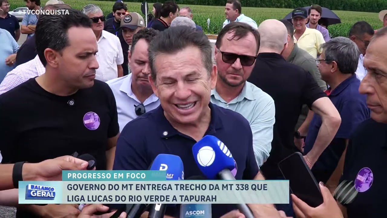 MT-338 é asfaltada: ligação entre Lucas do Rio Verde e Tapurah é inaugurada