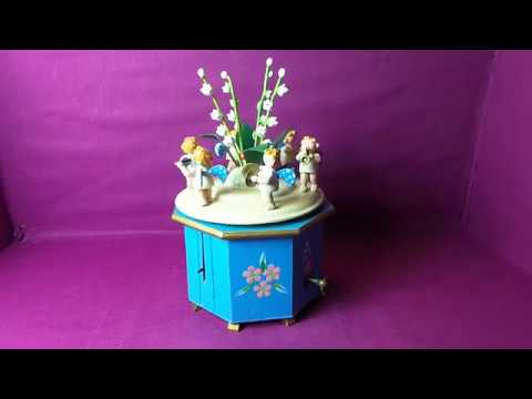 Steinbach uralte Spieluhr Nr.106 - seltenes Sammlerstück aus dem Erzgebirge