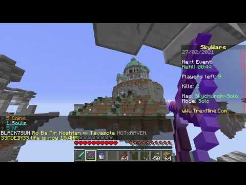 RaVenMc - minecraft multiplayer  🔥ban💔 they told me you have aim bot😂    #minecraft #minecraftonline #ban #pvp