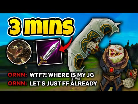 What happens in 3 MINUTES  when Renekton has Doran's Blade...