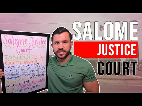 Salome Justice Court Criminal Charges in Arizona