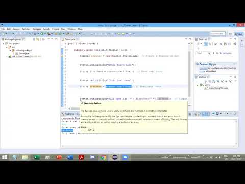 2 How To Input Into Console Java Eclipse Beginner Tutorial