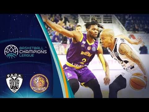 PAOK v UNET Holon - Full Game - Basketball Champions League 2018-19