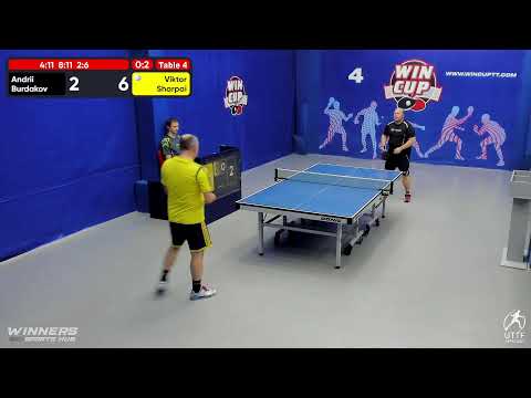 04:30 Бурдаков Андрей 0-3 Шарпай Виктор    стол 4  ЮГ-7  25.07.22