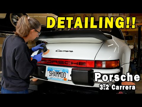 Budget eBay Porsche 3.2 Carrera Project Car! #35 - DETAILING!