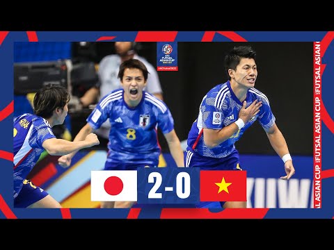 #ACFutsal2022 - Group D | Japan 2 - 0 Vietnam