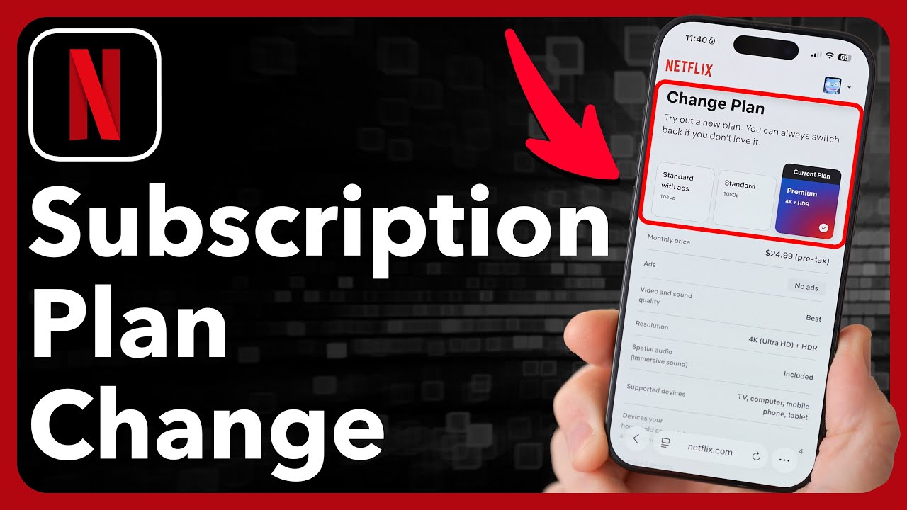How To Change Netflix Subscription Plan