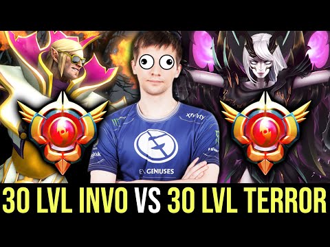 30 lvl GRANDMASTER Invoker vs 30 lvl Terrorblade — Carries Arteezy
