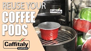 How to reuse & refill Caffitaly Coffee Pods | Works for Aldi Espressi & Nespresso original pods!
