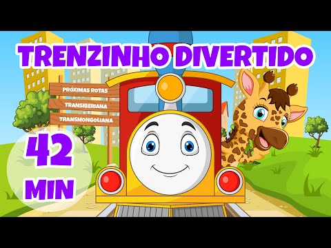 Trenzinho Divertido - Giramille 42 min | Desenho Animado Musical