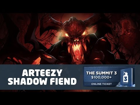 Arteezy (Shadow Fiend) - TEAM SECRET vs. ALLIANCE @ The Summit 3