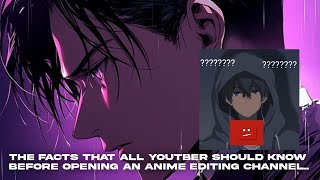 How to monetized anime edits channel and amvs .. short explaintion.