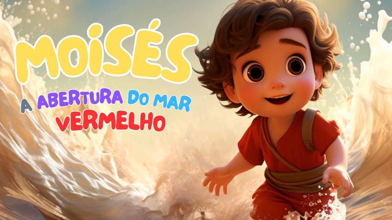 Moisés | A Abertura do Mar Vermelho | Aprendendo Lições de Coragem e Fé.