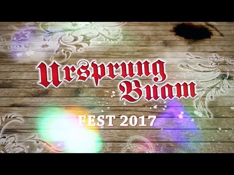 Ursprung Buam Fest 2017