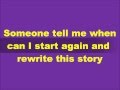 NBC Smash - Rewrite This Story (lyrics on ...