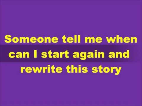NBC Smash - Rewrite This Story (lyrics on screen)