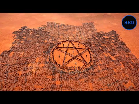 DEMON LORD STAR vs 80,000 West Kingdoms - Epic Fantasy Battle Simulator EFBS