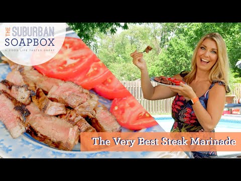 The Best Steak Marinade Grilled Steak Recipe