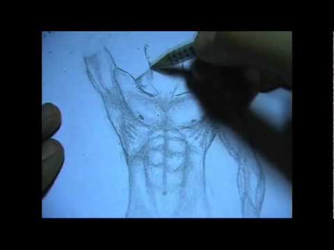 How to draw a bodybuilder (TheEgopat)
