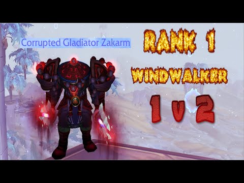 Windwalker 1v2 Shadowlands 9.0 - Rank 1 / 3300xp WW
