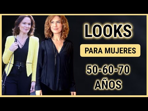 COMO VESTIR ELEGANTE Y SENCILLA PASADOS LOS 50 /CONJUNTOS DE ROPA SENCILLOS Y ELEGANTES PARA MUJERES