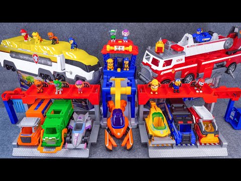 Unboxing Paw Patrol Toys Series | Paw Patrol Best Big Truck Pups Truck Stop HQ | Rescue Truck Toys
