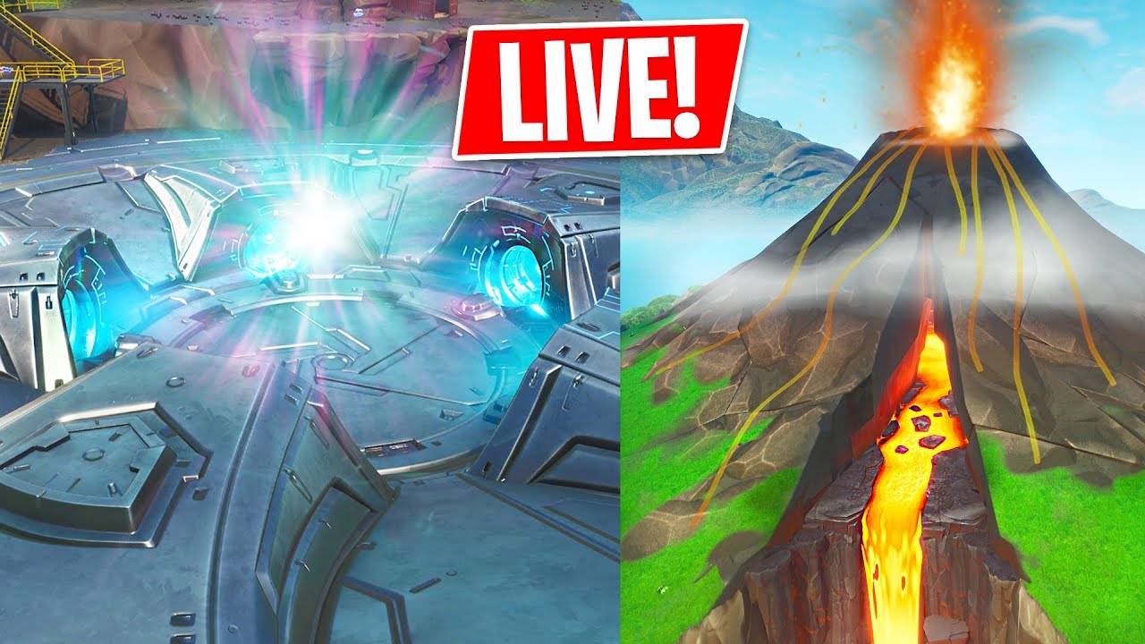 <h1 class=title>LOOT LAKE / VOLCANO EVENT is HAPPENING NOW!! (Fortnite Battle Royale)</h1>