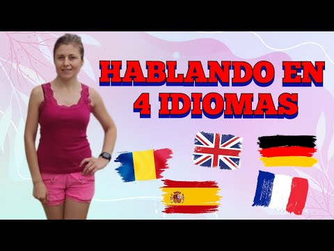 Hablando 4 idiomas con acento rumano : español, ingles, frances y aleman