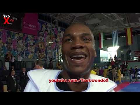 Taekwondo Euros 2006 Male Heavy Weight Final - Mickael Borot (FRA) v Ferry Greevink (NED)