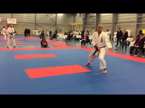 SKIF Belgium National Championship 2015 - Kata Gojūshiho Dai - Michel Almeida - Third place