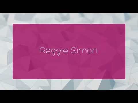 Reggie Simon - appearance