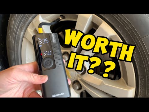 Air Up Anywhere: Airmoto Tire Inflator Portable Air Compressor Review! 🚗🔧 | Smart Pump Technology