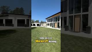 $2.4M Modern Luxury Home in Wyoming with Floating Dining Table 😲🏡 #customhomeplans