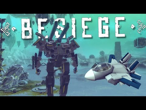 H Frame Mech, Dummy Thicc Jet, Transforming Truck & More! - Besiege Creations Gameplay