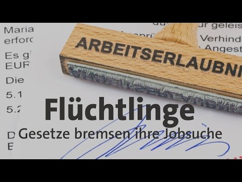 #kurzerklärt: Flüchtlinge in Deutschland - diese Gesetze machen ihnen die Jobsuche schwer