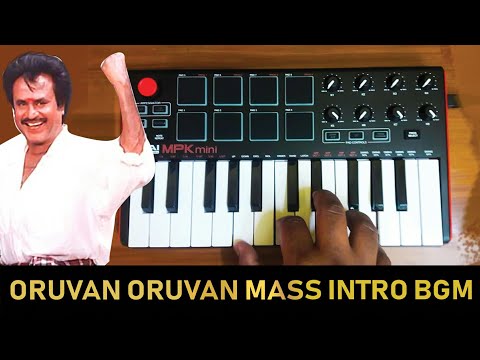 Oruvan Oruvan Mass Intro Bgm | Cover By Raj Bharath | Muthu | 