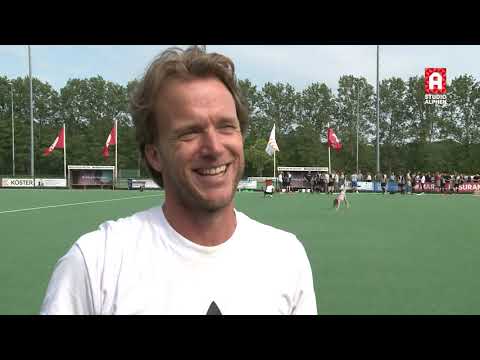 Robbert Groeneveld na kampioenswedstrijd Rood-Wit - Alphen (1-1)