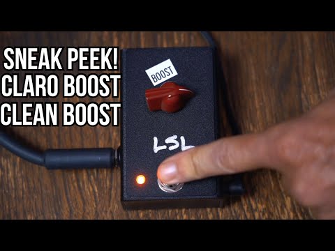 Rare! Clean Boost Pedal LSL Instruments Claro Boost Analog USA Made Boutique! image 10