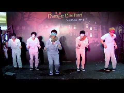 131031 Millenium Boy cover Crayon Pop - Bar Bar Bar(빠빠빠) @Teen Pointer Halloween Cover Dance 2013