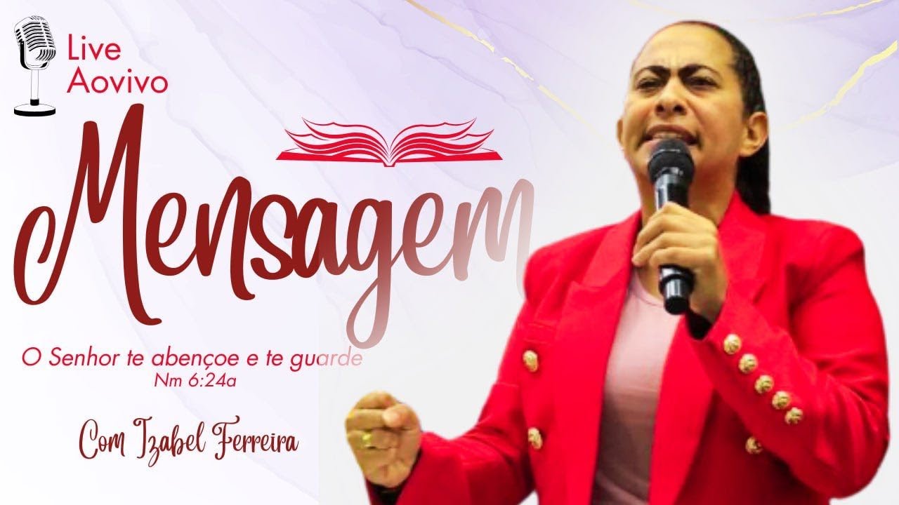 13/12/2024 - PREGAÇÃO COM IZABEL FERREIRA | 2 TIMÓTEO 4 :7